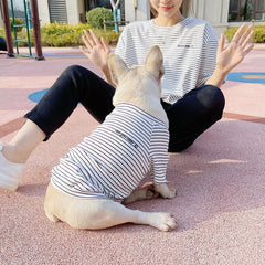Short Sleeve Matching Pet and Parent Outfit