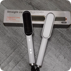 Dual-Use Horn Comb for Straightening and Curling Hair