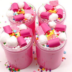 Slime DIY Stress Relief Toy - Cotton Candy Mud