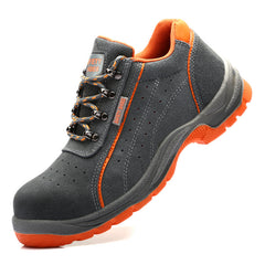 Men's Steel Toe Non-Slip Welding Safety Work Shoes