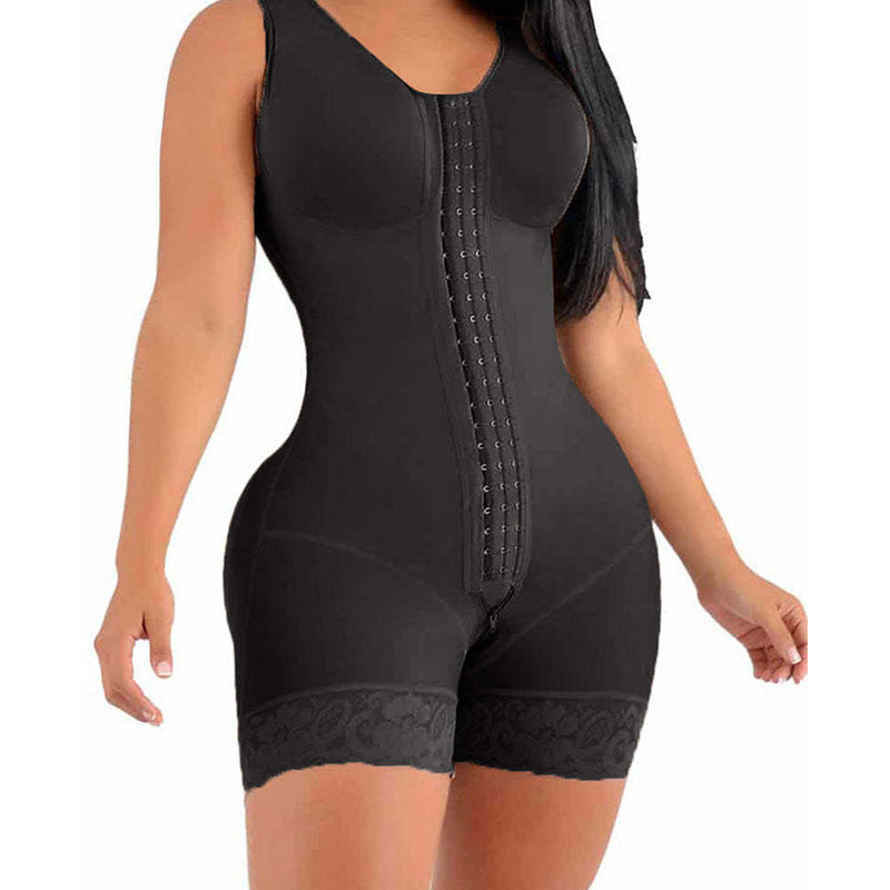 Cross-Border Full Body Shapewear with Zipper