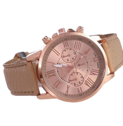 Women's Leather Watch & Outdoor Quartz Watch