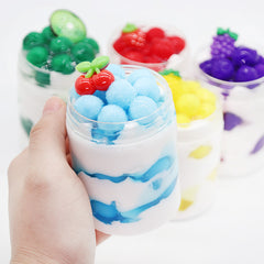 Slime DIY Stress Relief Toy - Cotton Candy Mud