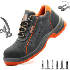 Men's Steel Toe Non-Slip Welding Safety Work Shoes