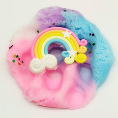 Slime DIY Stress Relief Toy - Cotton Candy Mud