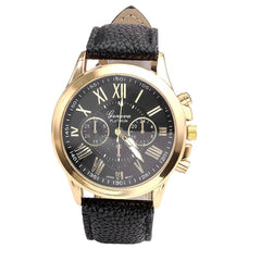 Women's Leather Watch & Outdoor Quartz Watch