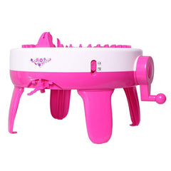 Kids DIY 40 Needle Knitting Machine with Penguin Counter