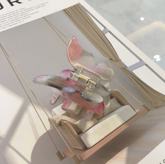 Korean Ins Style Colorful Butterfly Hair Claw Clips