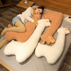 Cute Alpaca Plush Toy for Maternity Sleep Pillow